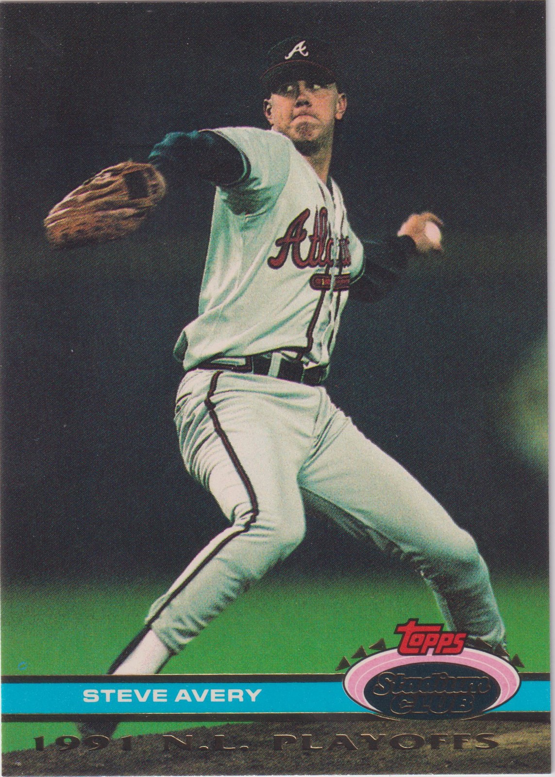 1992 Stadium Club Dome #9 Steve Avery