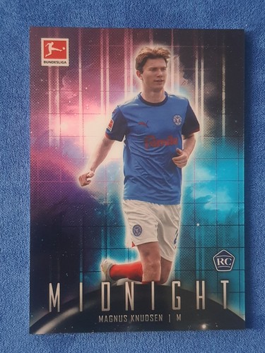 2024-25 Topps Midnight Bundesliga #47 Magnus Knudsen RC Rookie Holstein Kiel