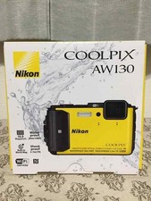 Nikon Digital Camera COOLPIX AW130 Yellow YW