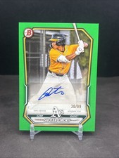 Shotaro Mori 2026 Bowman Baseball #BPA-SM AUTO Green SP 30/99 Athletics NM2