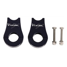 Vision X Black 1 Tube Mounting Brackets For Xmitter Evo Prime Led Light Bars