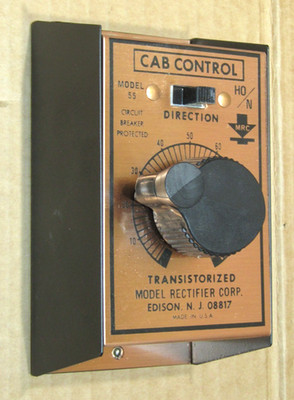 Cab Control 55 Transistorized HO/N MRC Model Rectifier NOS
