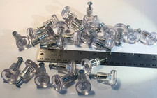 Acryllic Knobs, 27 Knobs with screws