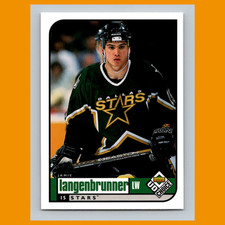 Jamie Langenbrunner #61 1998-99 UD Choice Dallas Stars Hockey Card NHL