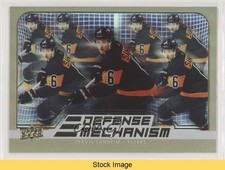 2022 Upper Deck Series 1 Defense Mechanism Gold Travis Sanheim #DM-30 READ 19le