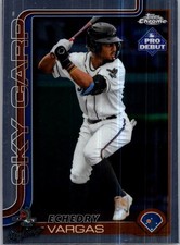 2025 Topps Pro Debut #PDC-155 Echedry Vargas Chrome