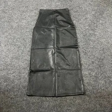 COMMANDO Faux Leather Midi Skirt Women's Size S Black