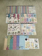 KANBAN Botany Card Making Kit, Matching A4 Toppers / Backing Sheets, Inserts 