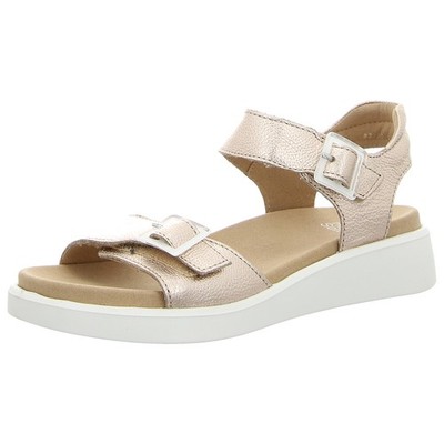 ARA Sandale Sandalette Madeira-S 12-21402-07 sand (metallic) NEU metallisch