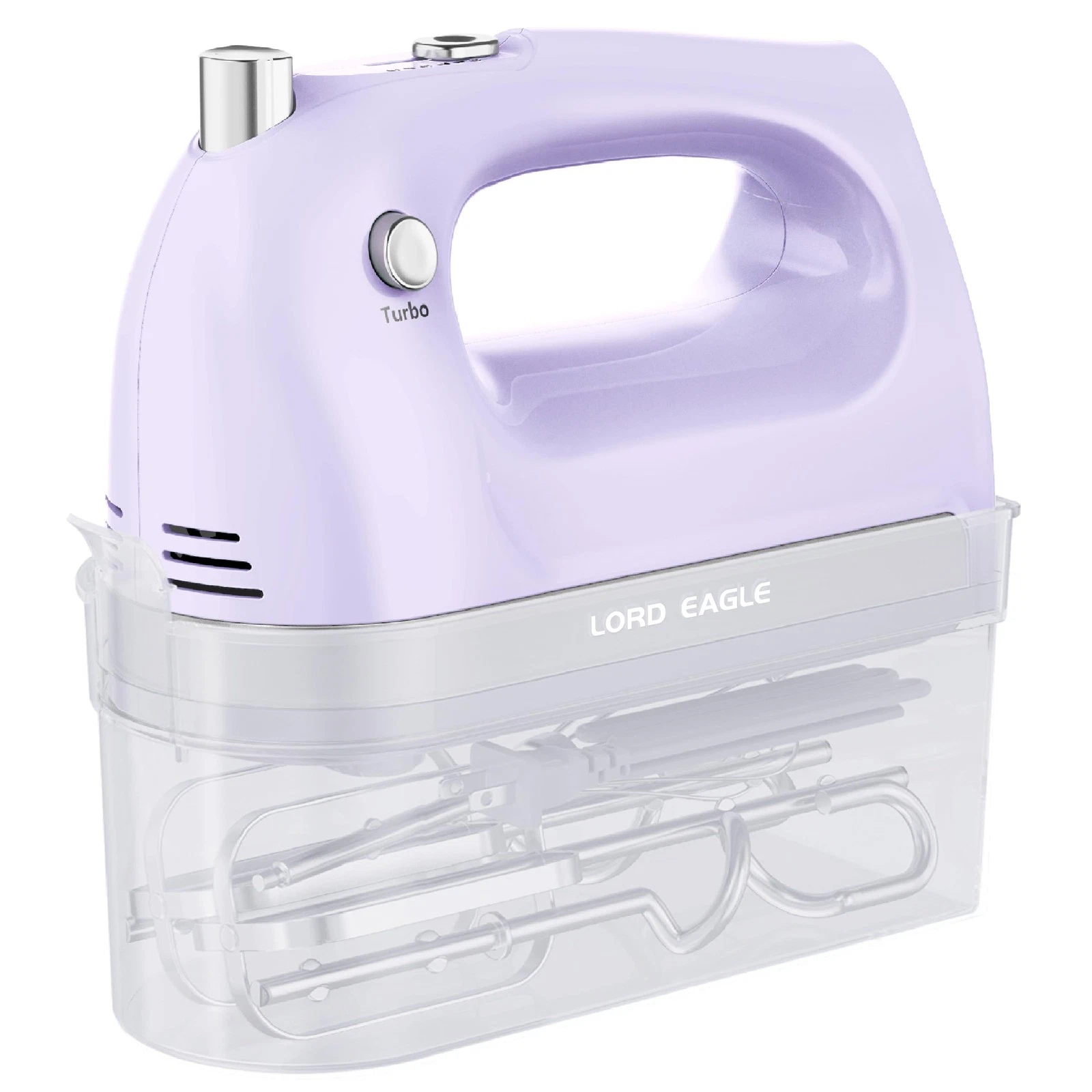 Hand Mixer Handheld 400W, 5-Speed Lightweight Kitchen Mixer with Storage Case...