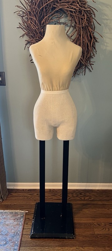 Vintage Style Mannequin Form For Displaying Clothing