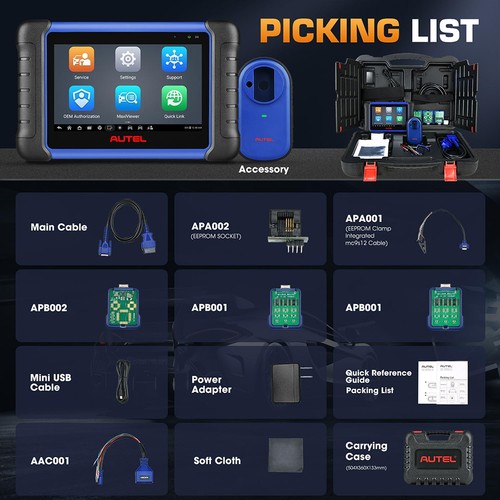 2026 Autel MaxiIM IM508S IMMO Key Programming Tool All System Diagnostic Scanner