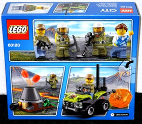 NEW SEALED! LEGO CITY 60120 VOLCANO STARTER SET / EXPLORERS