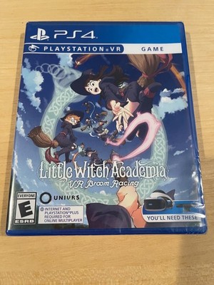 Little Witch Academia VR Broom Racing PlayStation 4 (PS4) PSVR Brand New/Sealed