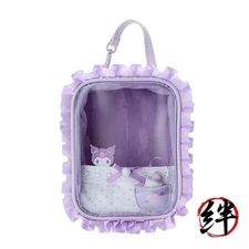 Sanrio Kuromi Plush Pouch Enjoy Idol Baby Baby Cromi 15.5 × 12 × 9cm 184721