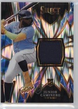 2024 Panini Select Sparks Flash Prizm Junior Caminero #SPK-JC Rookie Relic RC