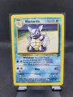Wartortle  63/130 - Uncommon - Vintage English Base Set 2 Pokemon Card - LP