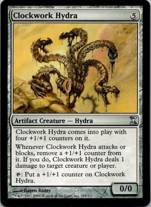 Clockwork Hydra U Time Spiral 253