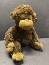 Ty Classic Bungle Brown Monkey Plush 12&rdquo; Plush Stuffed Animal NWT Tush Tag 2008