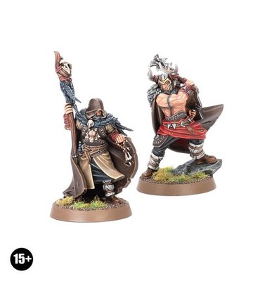 LotR Warhammer Aldrac & Fraecht Heroes of Carn Dum Pro Painted Commission