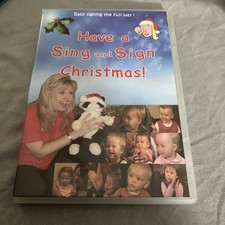 Have A Sing & Sign Christmas DVD Baby Signing - Singandsign Sasha Felix-Free P&P