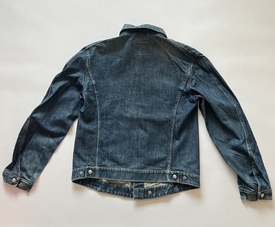 Vintage Levi's Engineered Jeans Denim Jacket Medium M Trucker Blue