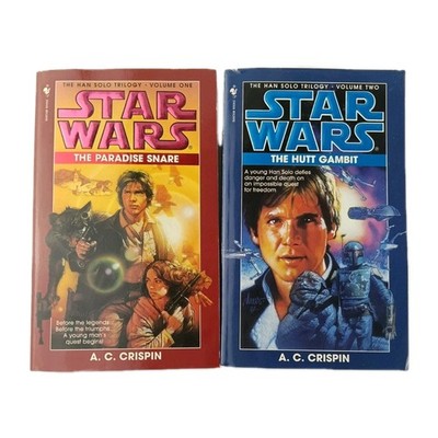Star Wars: The Hans Solo Trilogy Volumes 1 & 3 by A. C. Crispin (Paperback 1997)