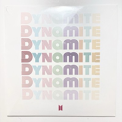 BTS Dynamite 7'' Vinyl Limited Edition Single NEW Sealed Ship from KOREA Tracking