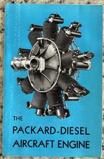 Vintage 1930 Original Packard Motor Car Co Diesel Aircraft Engine Brochure Guide