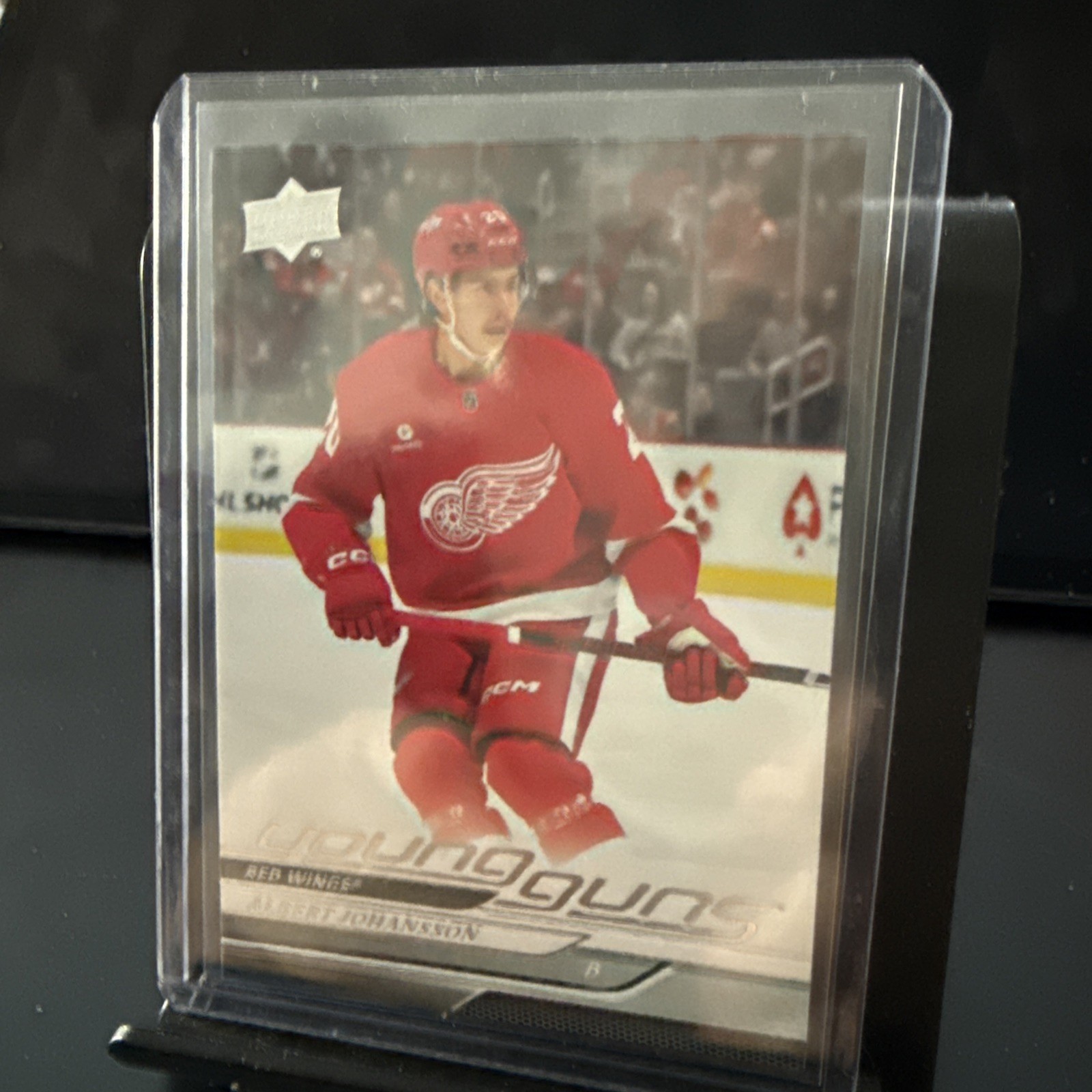 2024-25 Upper Deck Series 2 - Young Guns Albert Johansson #475 (RC) Detroit