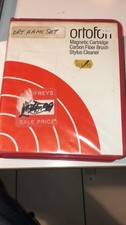 Ortofon Omp10 Cartridge Stylus P mount  Linear Tracking Turntable Cleaning Brush