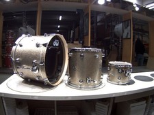 DW Collectors Drumset USA Nickel Sparkle Glas...