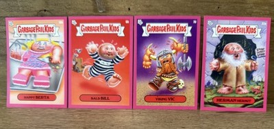 Garbage Pail Kids 2020 Bizarre Holidays Pink Parallel Lot 4 NM GPK