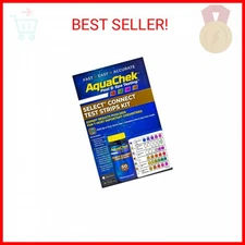 AquaChek Select Connect 7-Way Pool and Spa Test Strips Complete Kit - Pool Test 