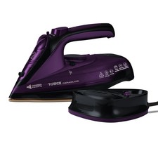 Tower T22008 CeraGlide Cordless Steam Iron with Ceramic Soleplate and Variable