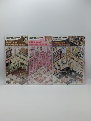DIY Scene Stickers/3D Stickers - Music Bar/Home/Gym (Set Of 3)