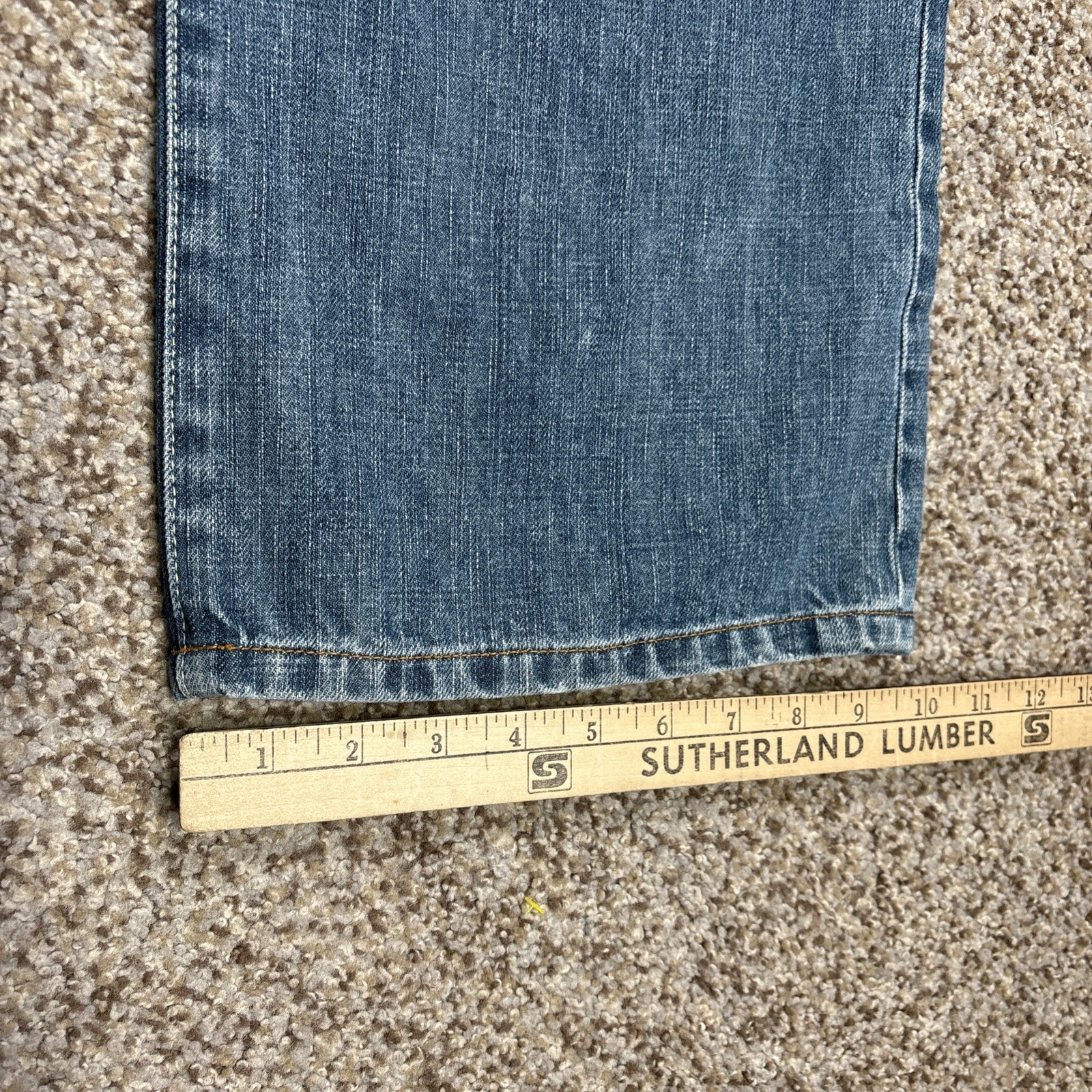 Chip Pepper Production C7P Malibu Beach Denim Jeans Mens 36x30 Fits 36 X 28.5 - View 11