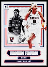 2025 Donruss WNBA Franchise Features - Rhyne Howard #4 - Atlanta Dream
