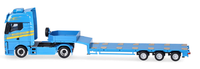 Herpa - Man Tgx Gx 4X2 Mit 3-Achs-TiefladeranhäNger Zillner - 1/87 - HER320047