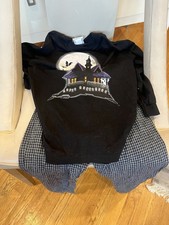 pajamas 2 piece Halloween haunted house 6x 7 MIS TEE V-US LONG SLEEVE New wo tag