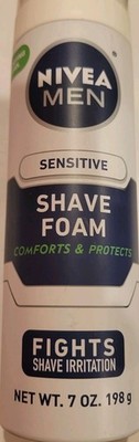 NIVEA MEN  SENSITIVE  SHAVE FOAM  7 oz *BRAND NEW *