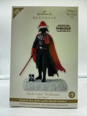 2012 Hallmark Keepsake Ornament Star Wars Darth Vader Peekbuster - FREE SHIPPING