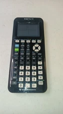 Texas Instruments TI-84 Plus CE Graphing Calculator Black And White - Working
