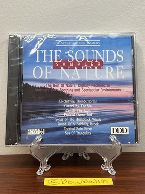 The Sounds of Nature : Gentle Persuasion Sampler ( Special CD, 1990 ) New Vtg !