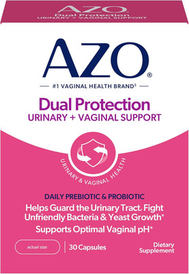 Dual Protection, Urinary + Vaginal Support, Prebiotics and Probiotics for Women*
