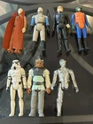 Kenner Star Wars Vintage Action Figures 1980s 3.75 Inch Lot Of 7