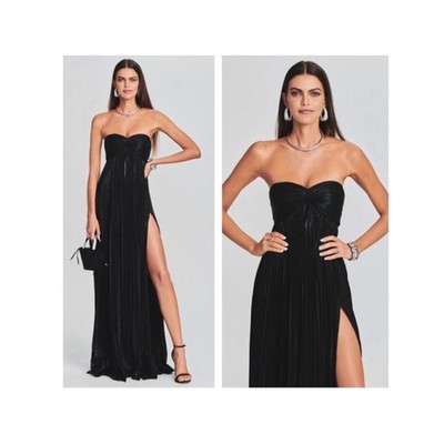 zoa dress blue silver Zoa Keyhole Long Sleeve Maxi Dress Black Selfie Leslie
