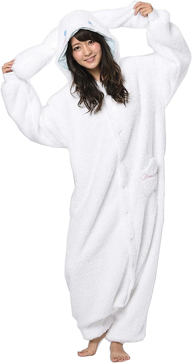 Cinnamoroll Fleece Kigurumi Cosplay Free Size SAZAC New Japan | eBay