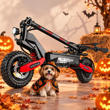 EOEOTWO Electric Scooter for Adult 48V13AH 30MPH 11'' Off-road Fast E-Scooter