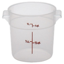 New Cambro RFS1PP190 Food Storage Container, (14711)